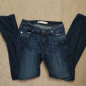 Levi's Straight Leg Curvy Jeans